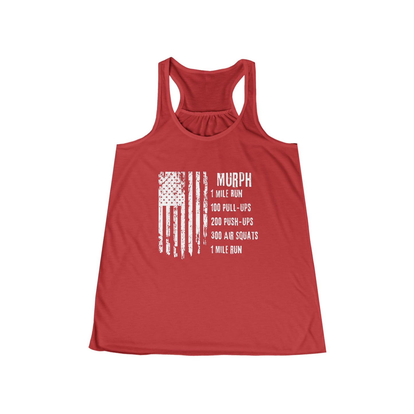 Murph 2025 Women's Flowy Racerback Tank