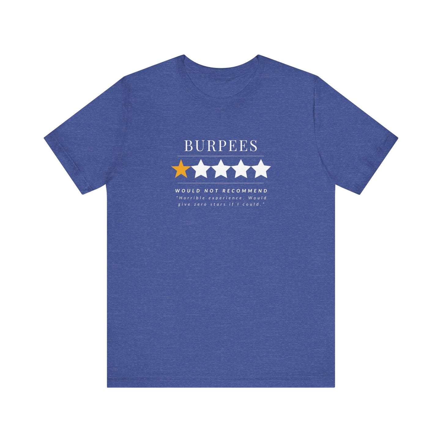 Burpees Star Rating Shirt
